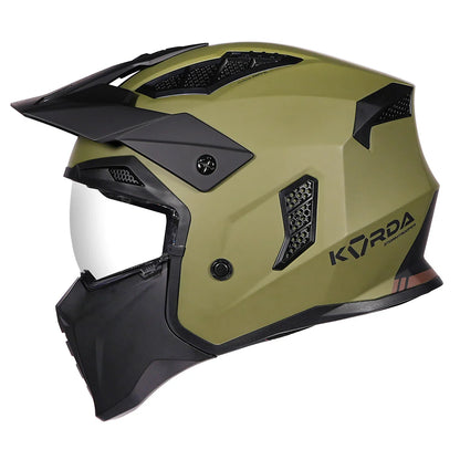 Korda StormTrooper Solid Helmet (Olive Green)
