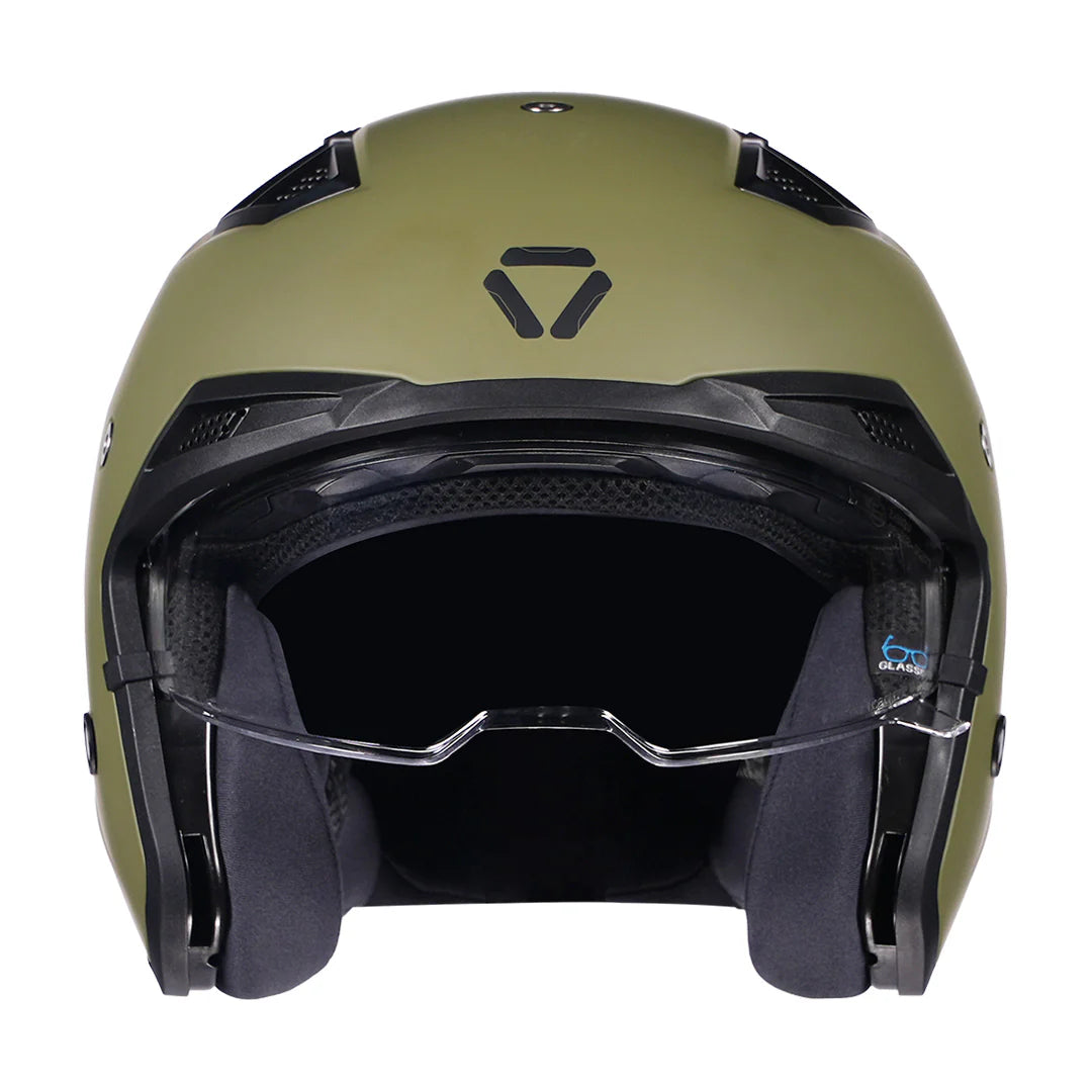 Korda StormTrooper Solid Helmet (Olive Green)