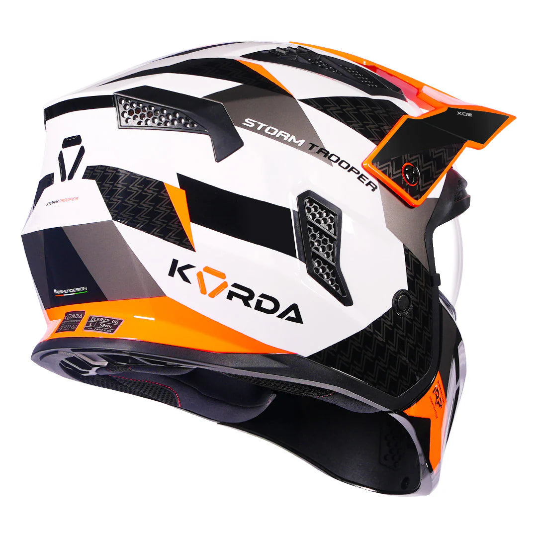 Korda StormTrooper Xoe Helmet (Gloss Fluorescent Orange)
