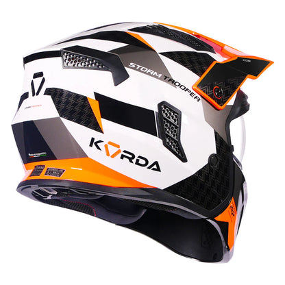 Korda StormTrooper Xoe Helmet (Gloss Fluorescent Orange)