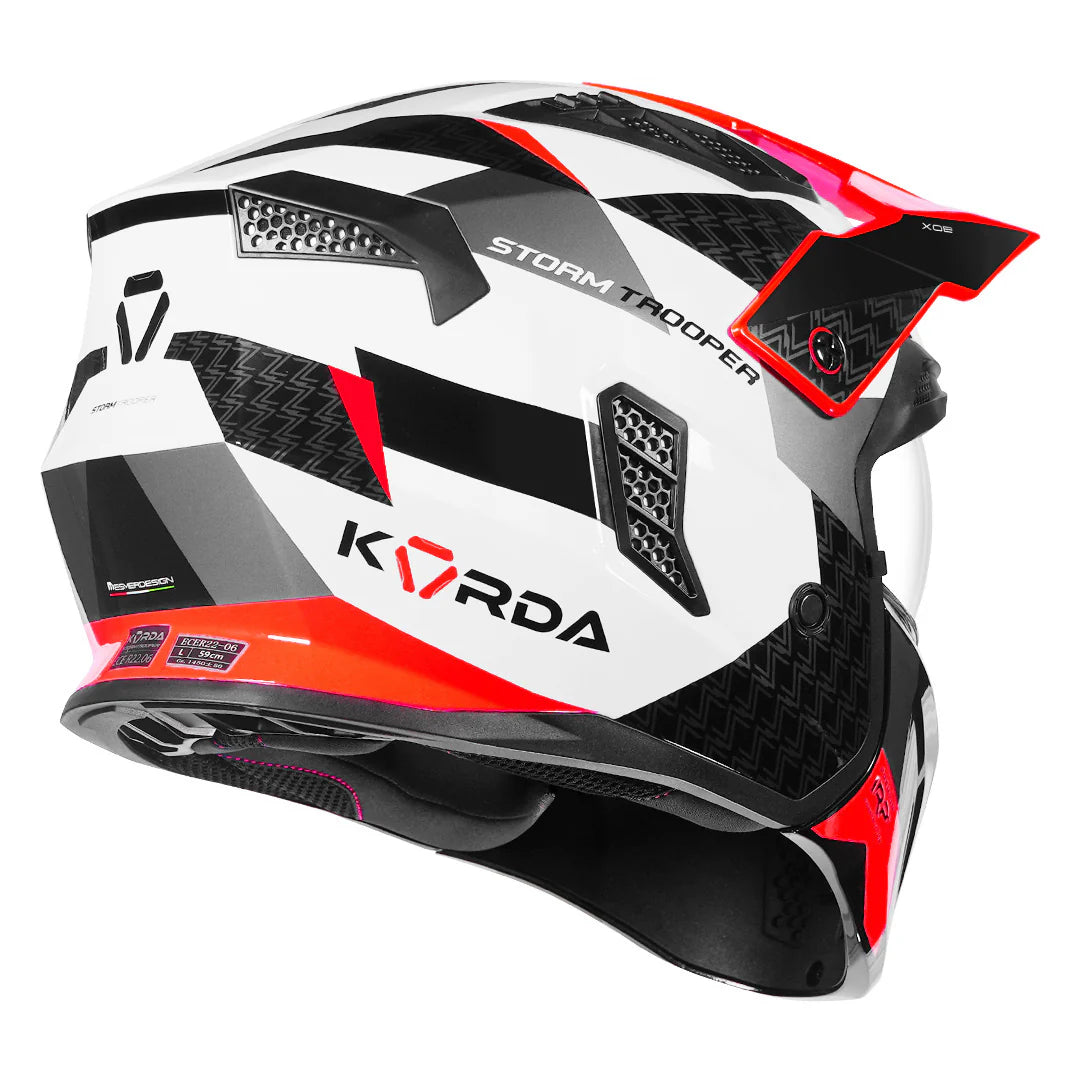 Korda StormTrooper Xoe Helmet (Gloss Red)