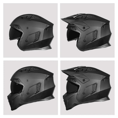Korda StormTrooper Solid Helmet (Black White)
