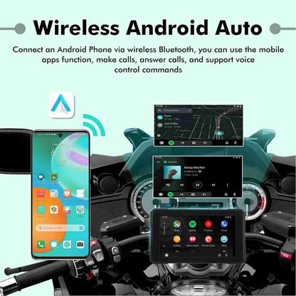 Simtac motorcycle GPS CarPlay & Android Auto system – M3