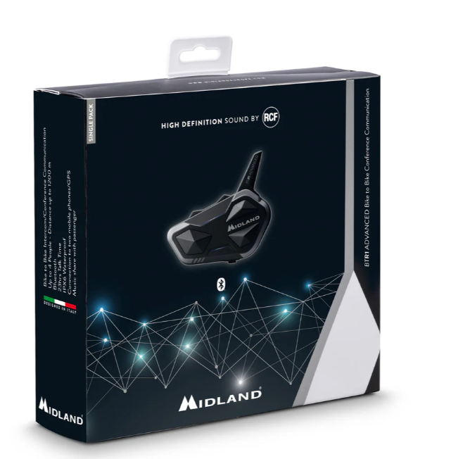 MIDLAND BTR1 ADVANCED HELMET INTERCOM - AH Helmets
