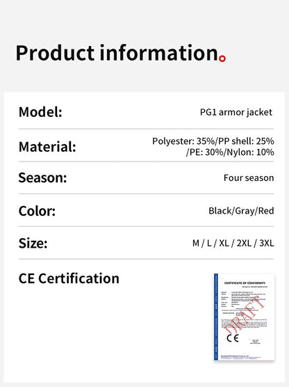 Motowolf Full Body Protection Armour - AH Helmets