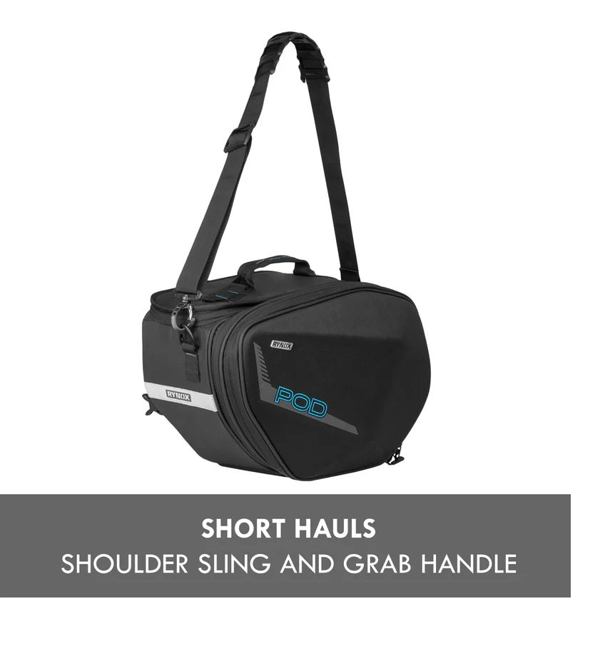 RYNOX POD SADDLEBAGS 52L- STORMPROOF - AH Helmets