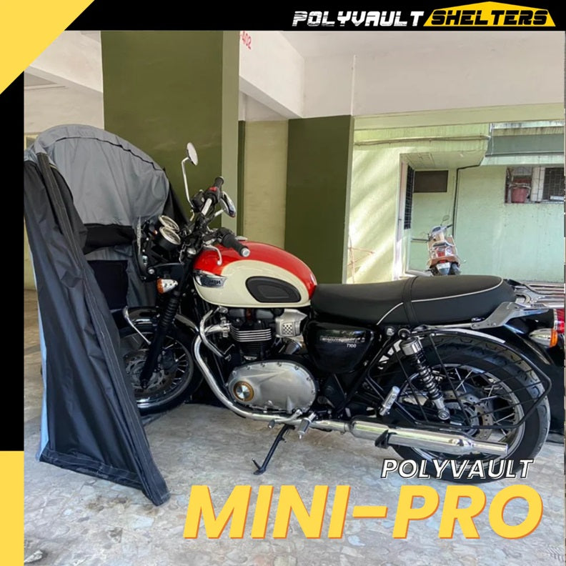 Polyvault Mini Pro for Bikes above 650cc - AH Helmets