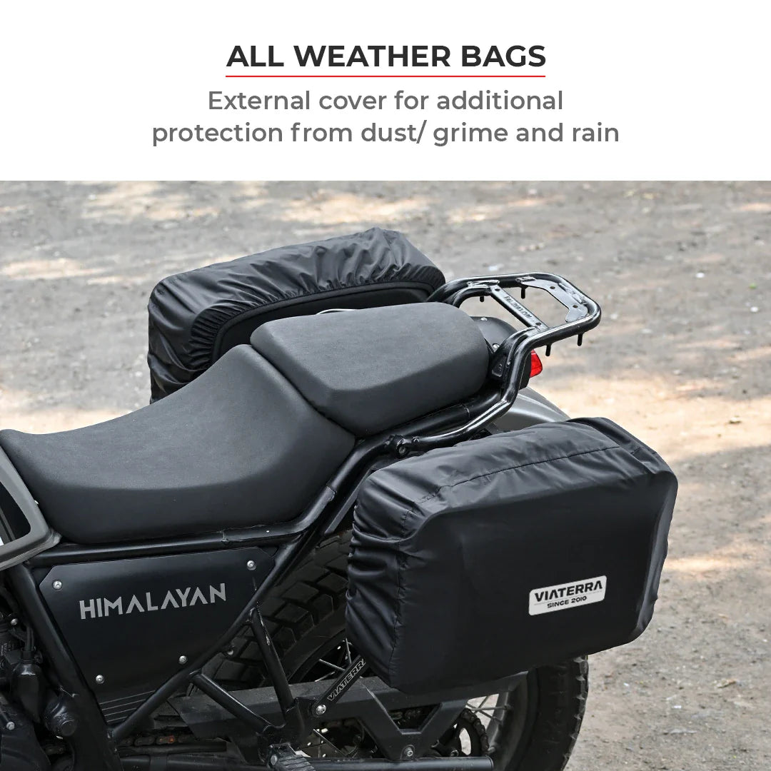 ViaTerra Quick Release Saddlebag (30l) Qr-16 - AH Helmets