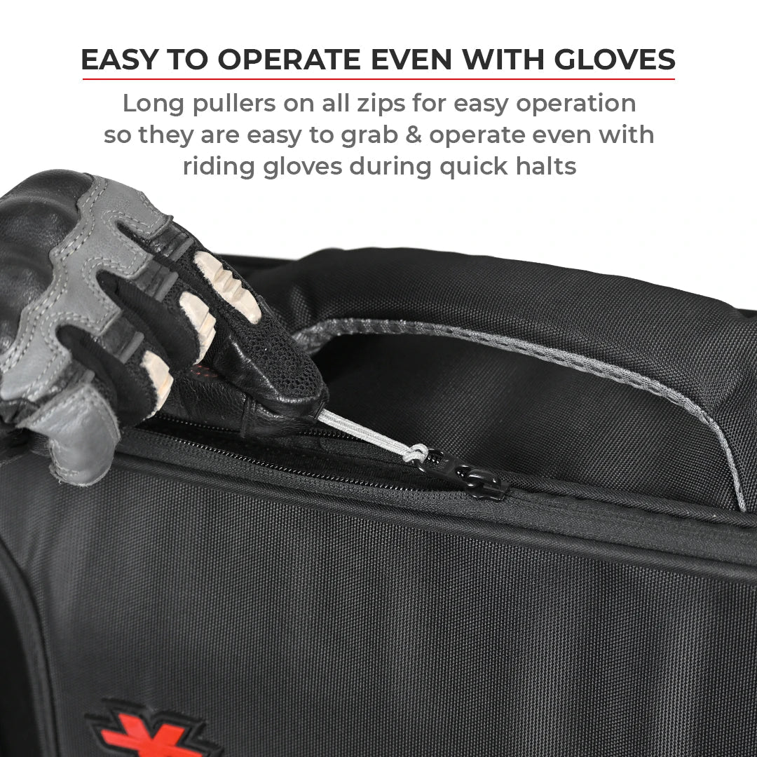 ViaTerra Quick Release Saddlebag (30l) Qr-16 - AH Helmets