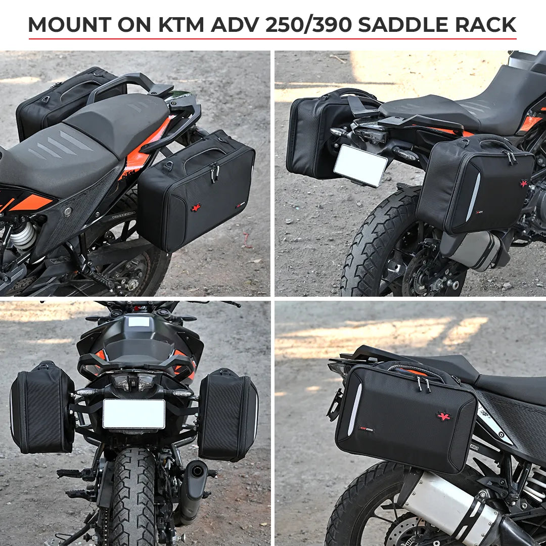 ViaTerra Quick Release Saddlebag (30l) Qr-16 - AH Helmets