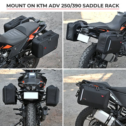 ViaTerra Quick Release Saddlebag (30l) Qr-16 - AH Helmets