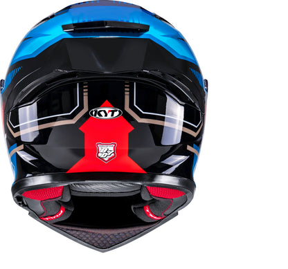 KYT R2R Pro Parsec Black Blue Red Helmet
