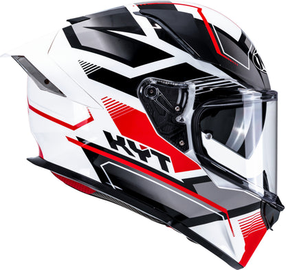 KYT R2R Pro Parsec White Red Helmet