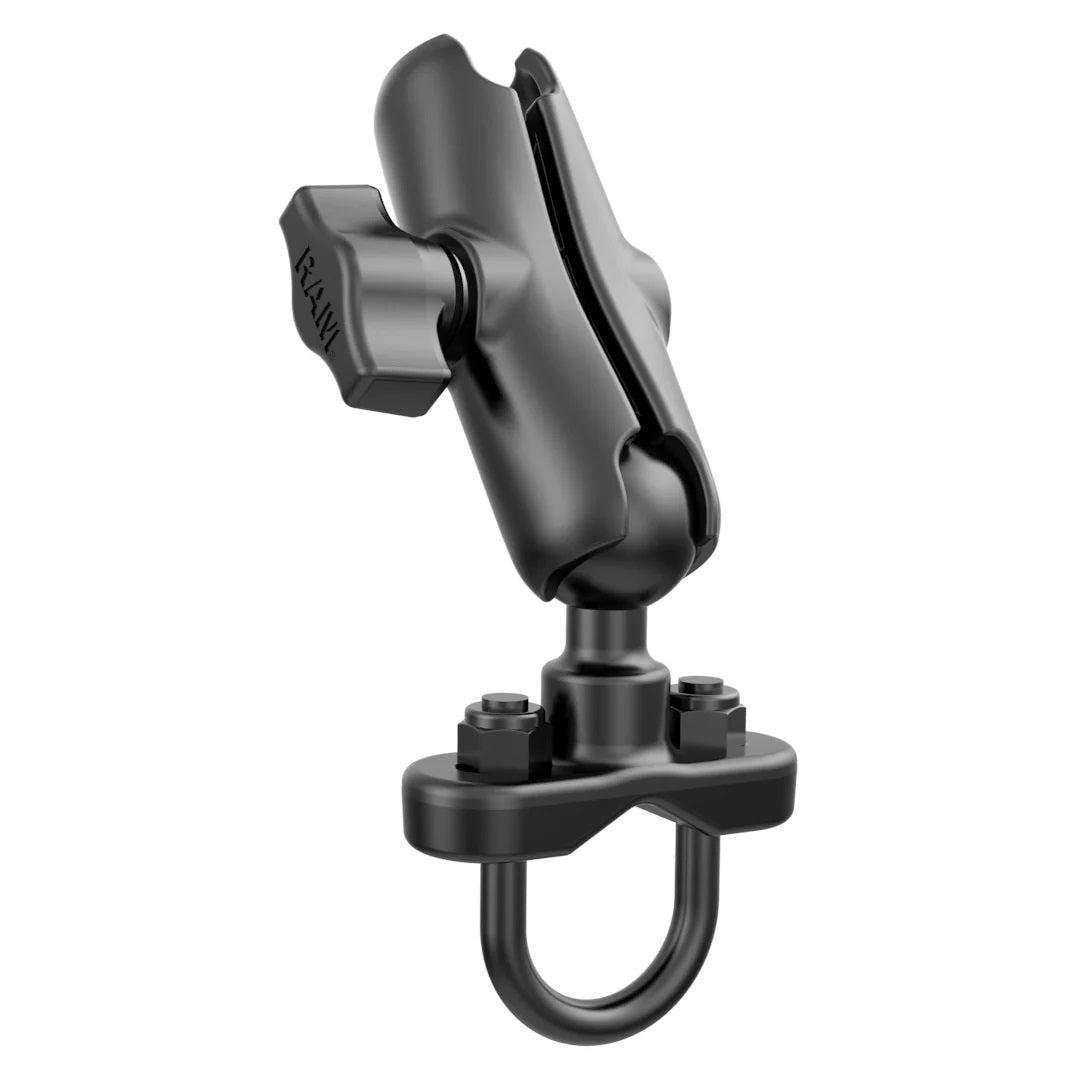 RAM MOUNT RAM Rail Mount with Double Socket Arm (Base Only) RAM-B-149Z-QU1U