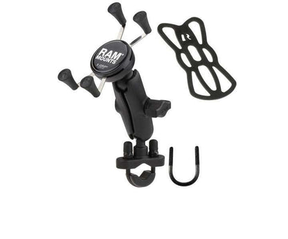 RAM MOUNT RAM Set - Handlebar X Grip U-Bolt - Standard (Below 127mm (5")) (RAM-B- 149Z-UN7U)