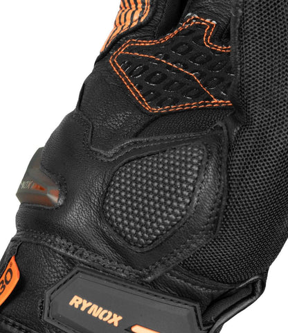 Rynox tornado Pro 4 Black Orange Gloves