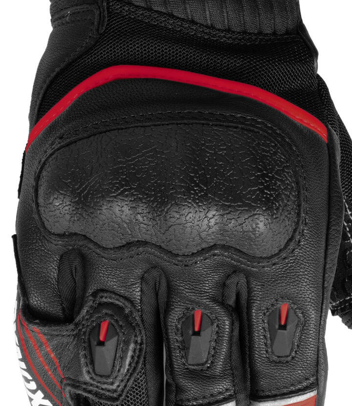 Rynox tornado Pro 4 Black Red Gloves - AH Helmets