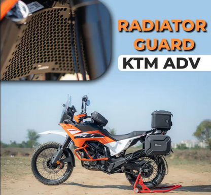 ZANA Radiator Guard Honeycomb Black For KTM ADV 390(2025) - AH Helmets