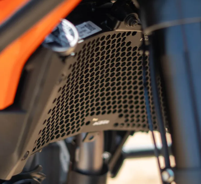 ZANA Radiator Guard Honeycomb Black For KTM ADV 390(2025) - AH Helmets