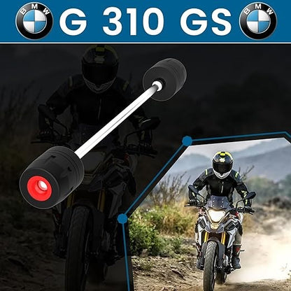 Grandpitstop Rear Fork Slider for BMW G310 GS Black