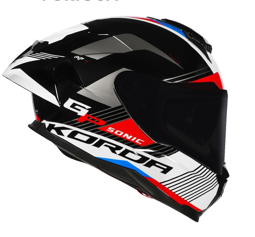 KORDA SONIC GP FURIOSA HELMET- GLOSS RED