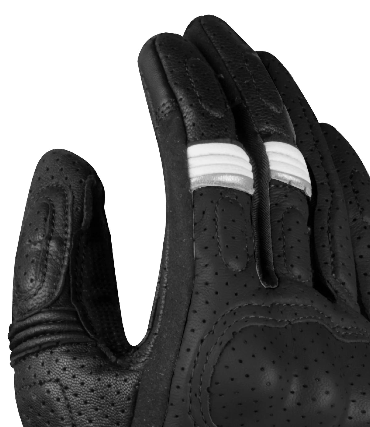 Rynox Air GT SP Black White Gloves - AH Helmets