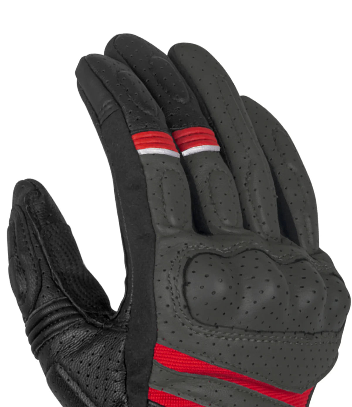 Rynox Air GT SP Grey Red Gloves - AH Helmets
