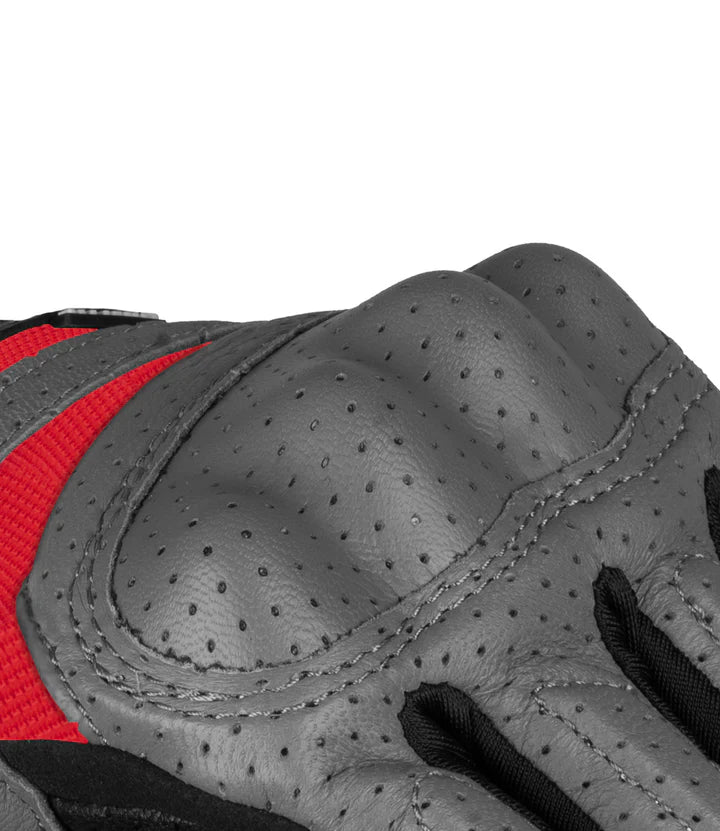 Rynox Air GT SP Grey Red Gloves - AH Helmets