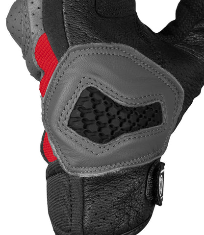 Rynox Air GT SP Grey Red Gloves - AH Helmets