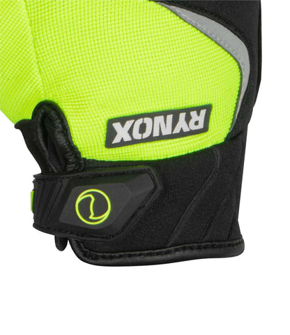 Rynox Helium GT Flo Yellow Gloves