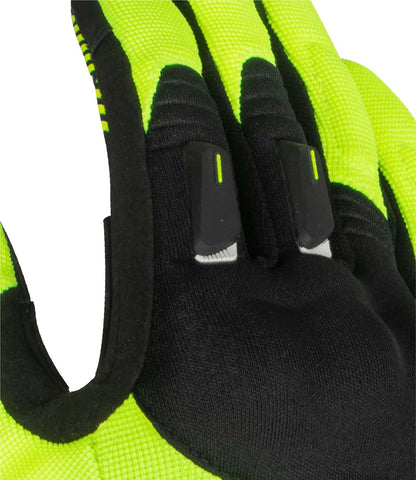Rynox Helium GT Flo Yellow Gloves