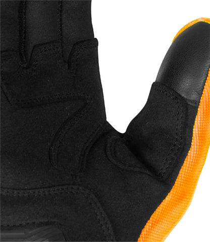 Rynox Helium GT Black-Orange Gloves