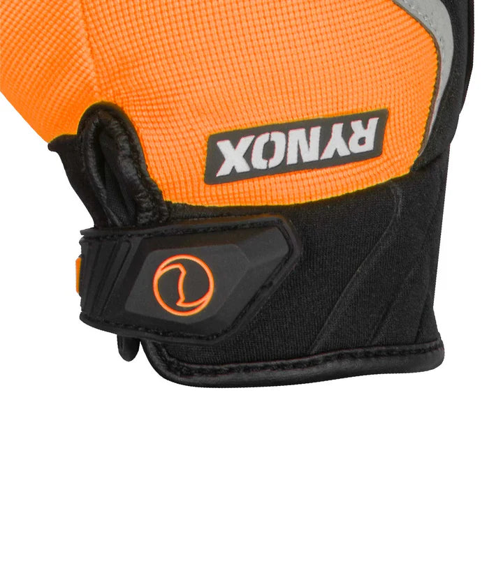Rynox Helium GT Black-Orange Gloves