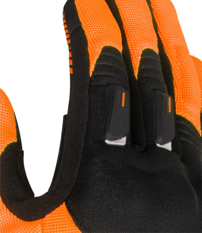Rynox Helium GT Black-Orange Gloves
