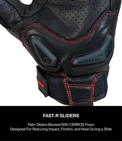 Rynox AIR GT 2 GLOVES BLACK-RED