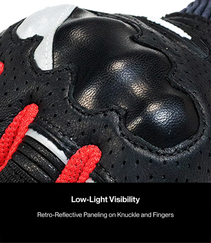 Rynox AIR GT 2 GLOVES BLACK-RED