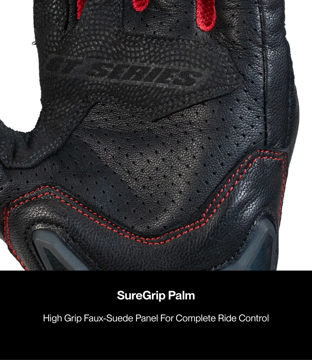 Rynox AIR GT 2 GLOVES BLACK-RED