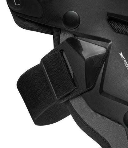 Rynox Bastion Bionic Knee Guards (Black Red) - AH Helmets