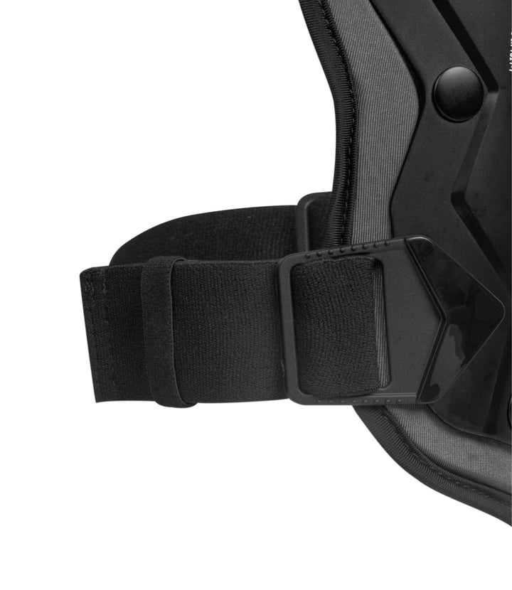 Rynox Bastion Bionic Knee Guards (Black Red) - AH Helmets