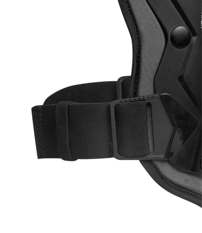 Rynox Bastion Bionic Knee Guards (Black Red) - AH Helmets