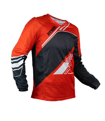 Rynox Frontier Pro Offroad Red /Black Jersey - AH Helmets