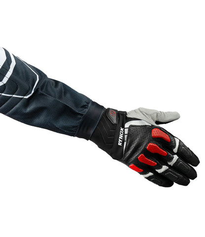 Rynox Frontier Pro Offroad Red /Black Jersey - AH Helmets