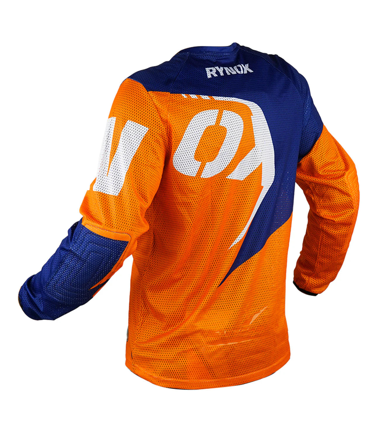 Rynox Switchback Neo Offroad Jersey Hi-Viz Orange Blue - AH Helmets