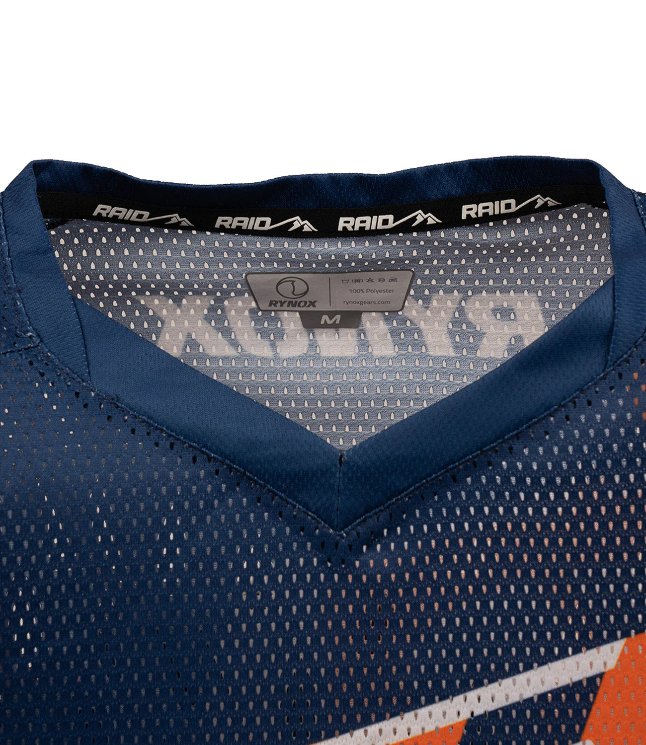 Rynox Switchback Neo Offroad Jersey Hi-Viz Orange Blue - AH Helmets