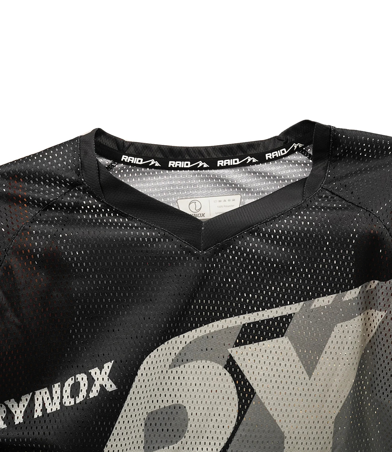 Rynox Switchback Neo Offroad Jersey Black Grey