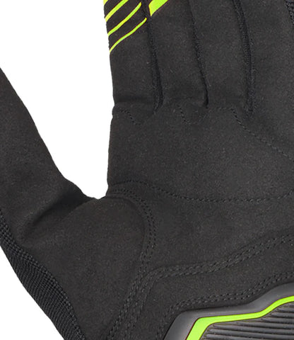 Rynox Helium GT 2 Black-Hi Viz Green Gloves - AH Helmets