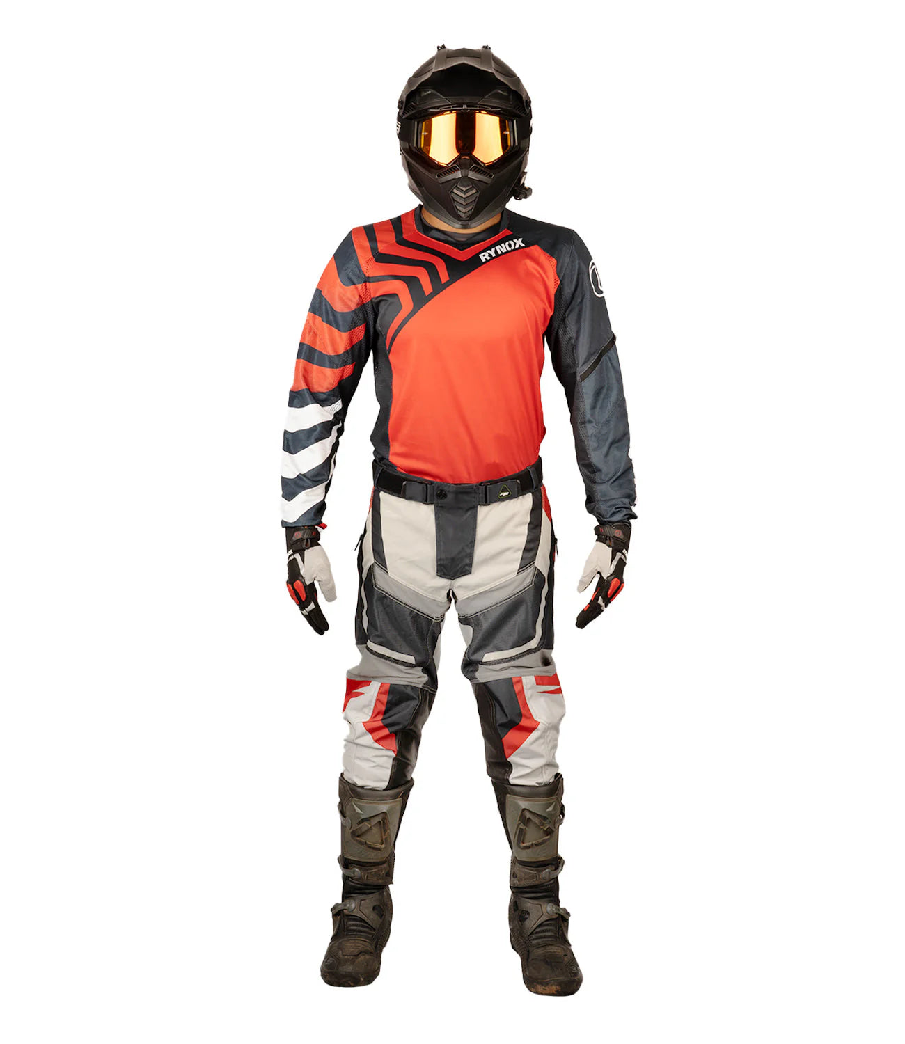 Rynox Ripple Pro Offroad Jersey Infrared red - AH Helmets