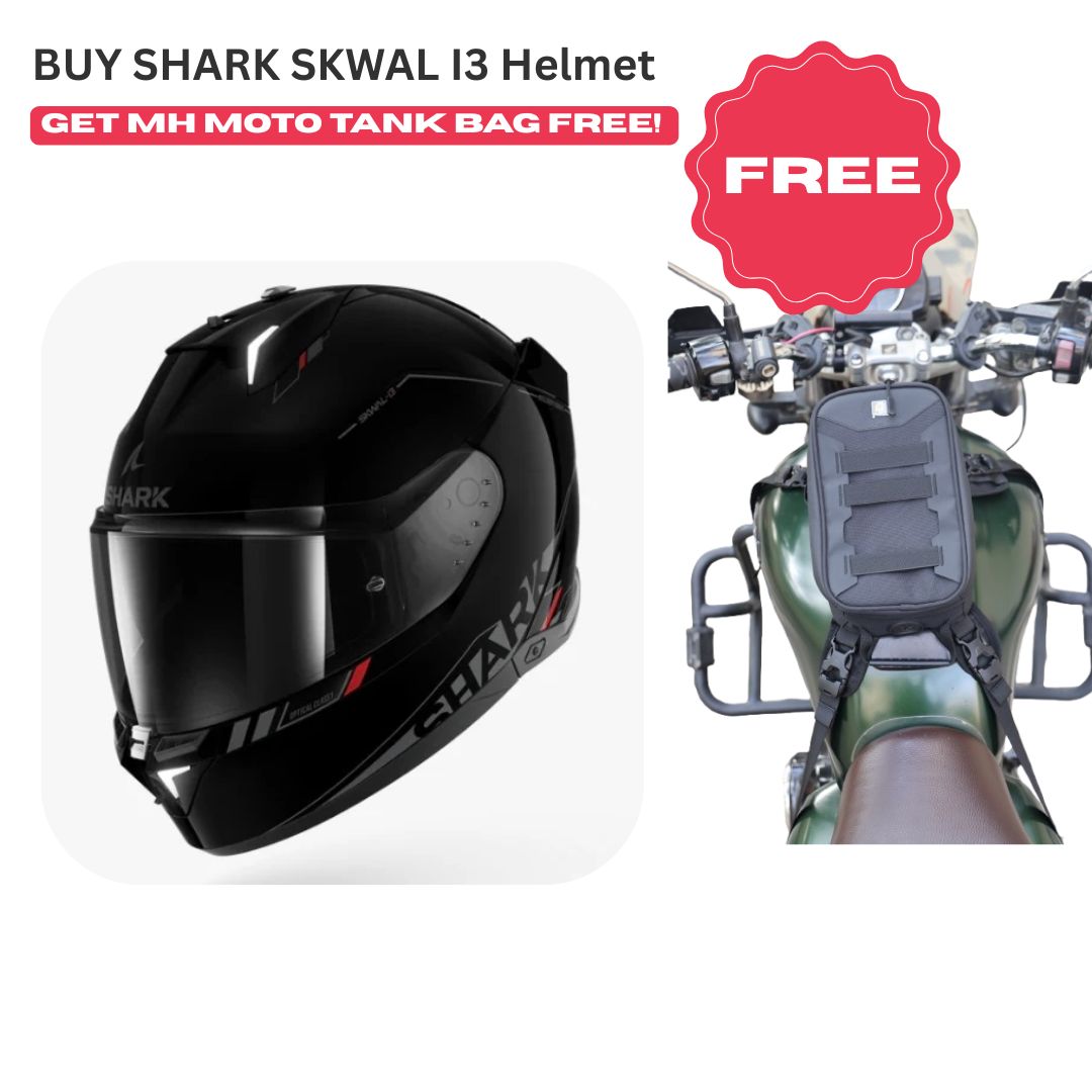 SHARK SKWAL I3 BLANK SP BLACK- ANTHRACITE-RED (KAR)