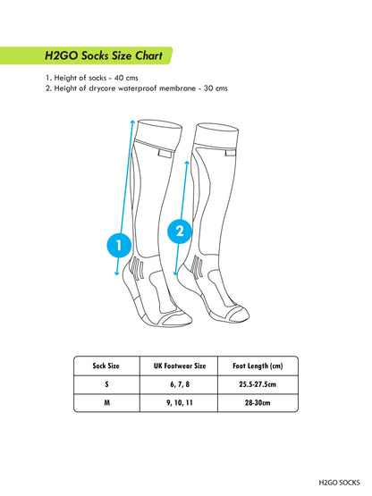 RYNOX H2GO PRO WATERPROOF SOCKS - AH Helmets