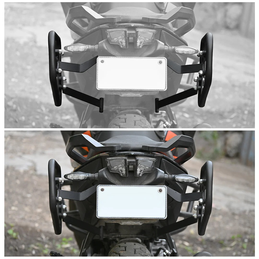 VIATERRA SADDLEBAG RACK FOR KTM ADVENTURE 250/390 (2020-2024) - AH Helmets